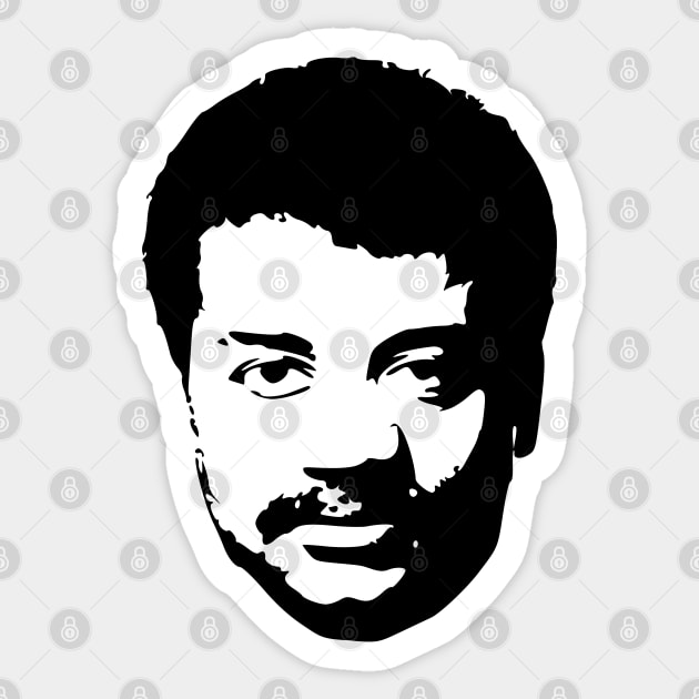 Neil Degrasse Tyson Sticker by Nerd_art